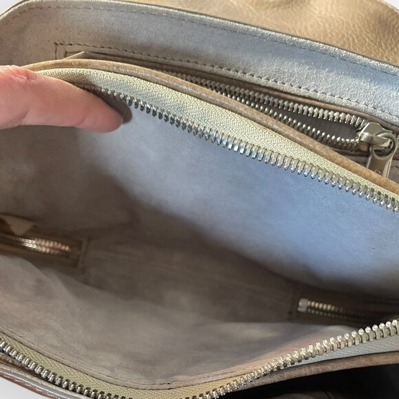 Joy Gryson Juliana Tan Leather Crossbody Bag - Picture 3 of 13